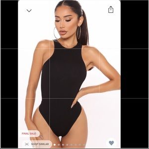 Black bodysuit